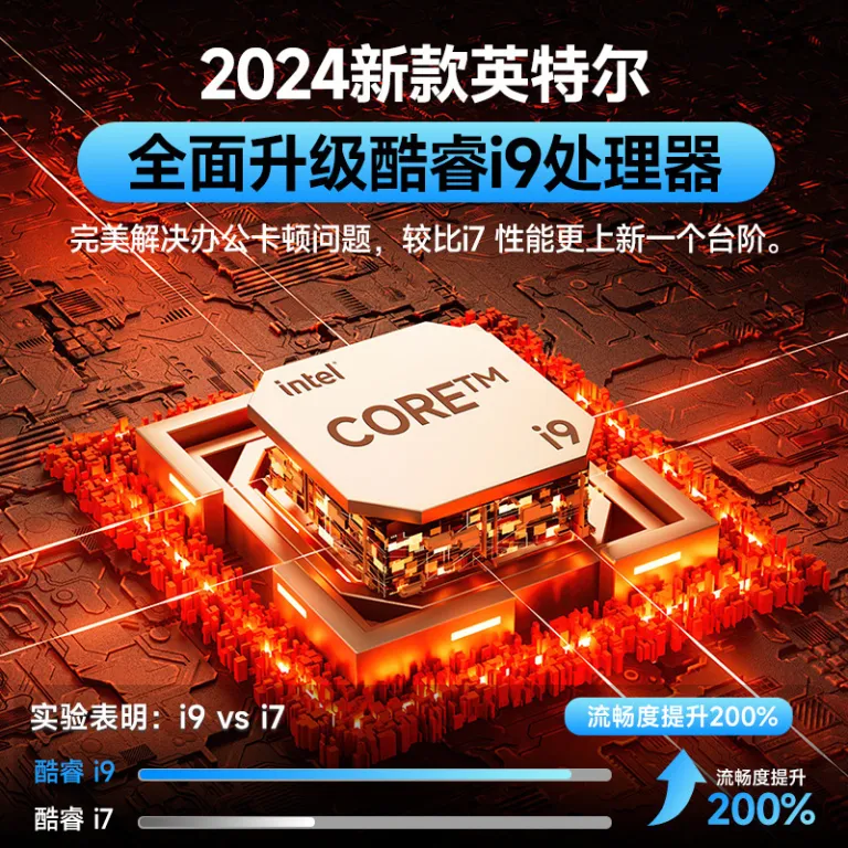 لپ‌تاپ جدید 17.3 اینچی با صفحه‌نمایش بزرگ و پردازنده Core i9، مناسب طراحی، اداری و گیمینگ N5095، مخصوص تجارت برون‌مرزی