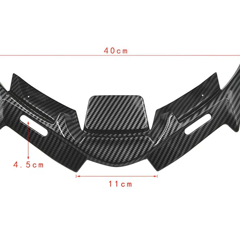 کیت اسپویلر جلوی آیرودینامیک مناسب یاماها R15 V4 2022 لب پایین بال ثابت‌کننده