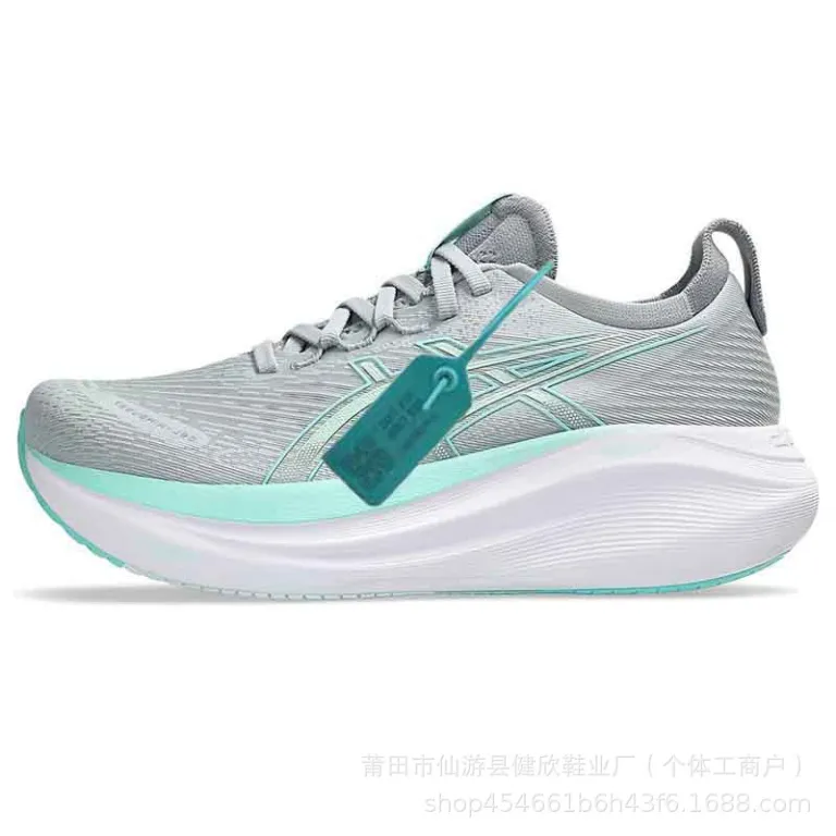 کفش دویدن مردانه آسیر GEL-NIMBUS 27 اصل خالص پوتیان با ضربه‌گیری، پشتیبانی، بازگشت انرژی و سرعت