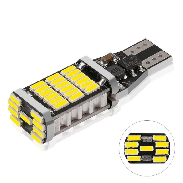 لامپ ال‌ای‌دی دنده عقب خودرو با رفع خطا T15-4014-45SMD لامپ راهنما لامپ ترمز لامپ چراغ عقب پرشدت