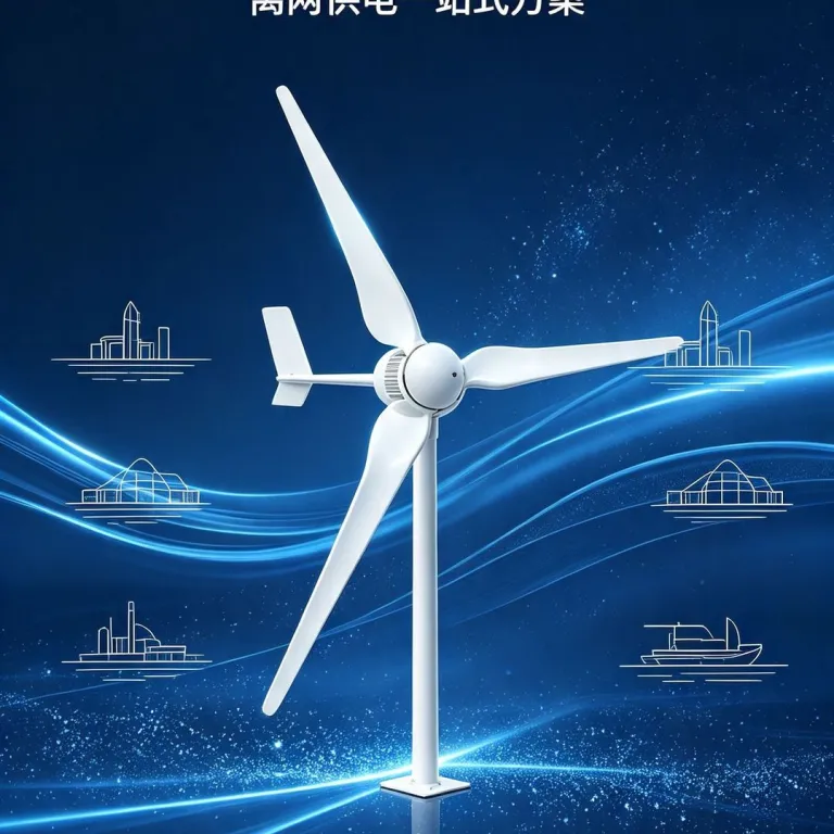 توربین بادی کوچک محور افقی 1000w وات ساخت کارخانه 380v96v