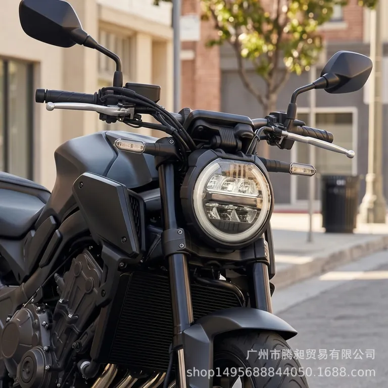 چراغ جلو LED گرد مناسب هوندا CB650R CB1000R با نور دوگانه