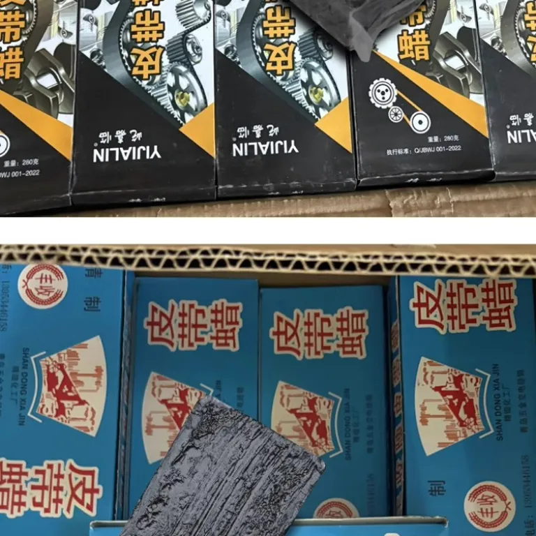 200g موم ضد لغزش تسمه برای تسمه موتورسیکلت و خودرو، موم ضد لغزش تسمه انتقال صنعتی، روغن تسمه V ضد لغزش