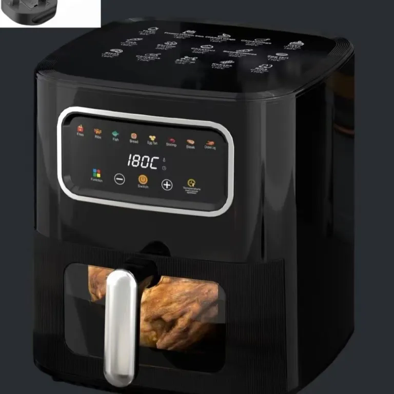سرخ‌کن بدون روغن 8L چندکاره هوشمند با صفحه لمسی ظرفیت بزرگ airfryer دستگاه فر و سیب‌زمینی سرخ‌کن برقی
