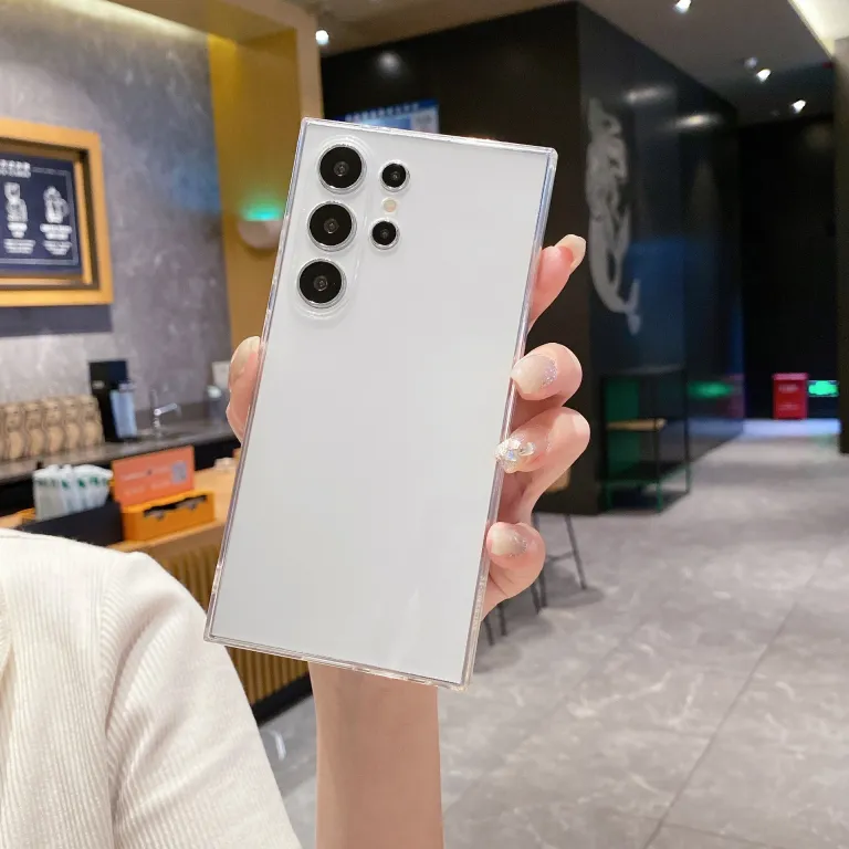 قاب محافظ شفاف با سوراخ‌های دقیق لبه صاف TPU مناسب سامسونگ S25 A56A07 قاب محافظ note20 قاب سیلیکونی ضد ضربه گوشی