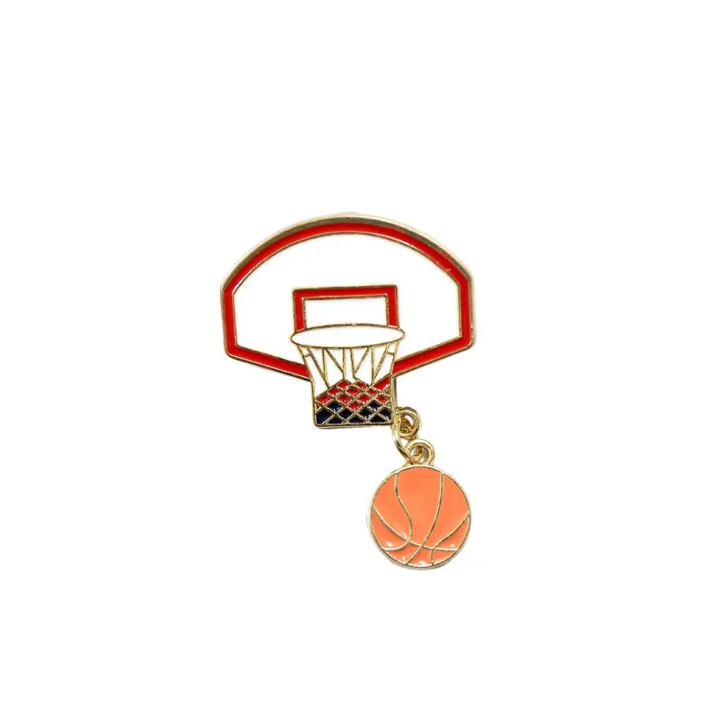 حراج سنجاق سینه پیراهن بسکتبال و والیبال نشان NBA گل سینه لباس سنجاق کیف