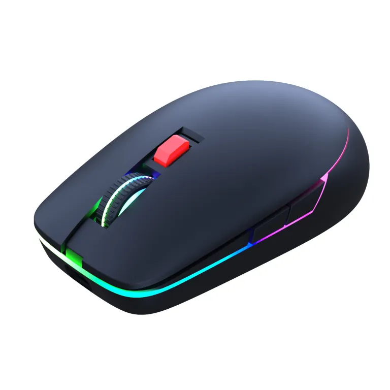 ماوس هوشمند با هوش مصنوعی و فرمان صوتی، ماوس شارژی دو حالته با نور RGB، ماوس مدل بزرگ Starfire با GPT هوشمند
