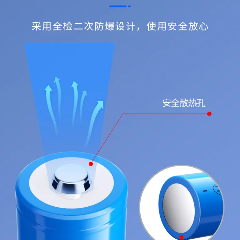 باتری لیتیومی 18650 با ظرفیت کامل 2600mah، مدل 3.7V، قابل شارژ برای بی‌سیم و دربازکن، ظرفیت بالا 18650