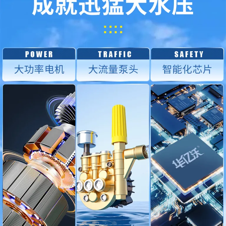 دستگاه کارواش فشار قوی عمده، ابزار شستشوی خودرو خانگی، تفنگ آب فشار قوی قابل حمل 220v، پمپ کارواش، کارواش فشار قوی