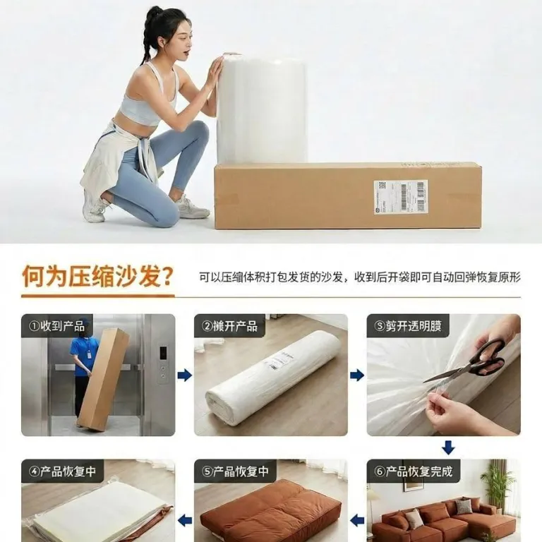 مبل راحتی تخت‌شو پارچه‌ای کم‌جا با قابلیت فشرده‌سازی، مناسب آپارتمان‌های کوچک، ترکیبی با کاناپه یک‌نفره
