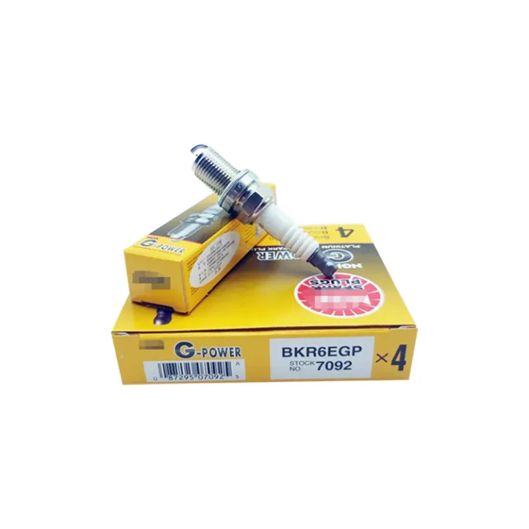شمع موتور با کیفیت بالا مخصوص صادرات ngk7092 7092 BKR6EGP مناسب برای میتسوبیشی و تویوتا BKR6EGP