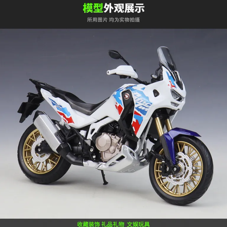 WELLY 1:12 مدل موتورسیکلت آلیاژی شبیه‌سازی شده هوندا Africa Twin Adventure