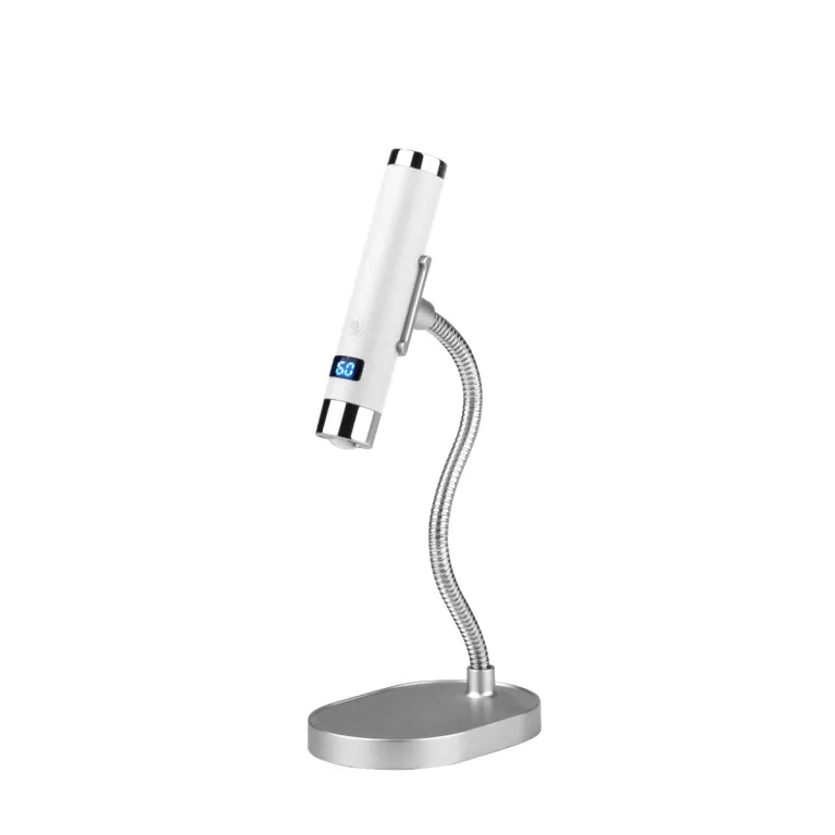چراغ UV پرقدرت خشک‌کن سریع لاک ژل دو دست با طراحی یک‌خطی و قابل حمل