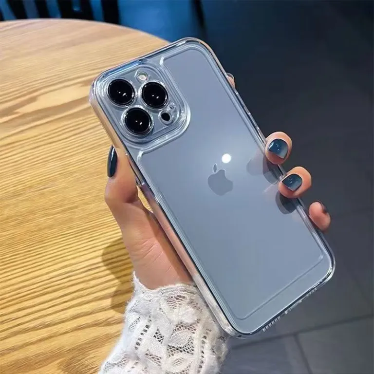 قاب فضایی شفاف نرم ضدضربه جدید اپل 18promax 17 مناسب برای گوشی iPhone16 15