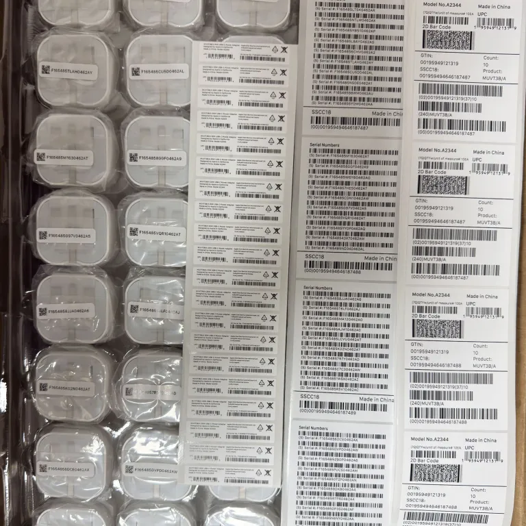 20W شارژر اصلی PD با استاندارد بریتانیا و سه شاخه تاشو، مناسب آیپد اپل، گوشی آیفون