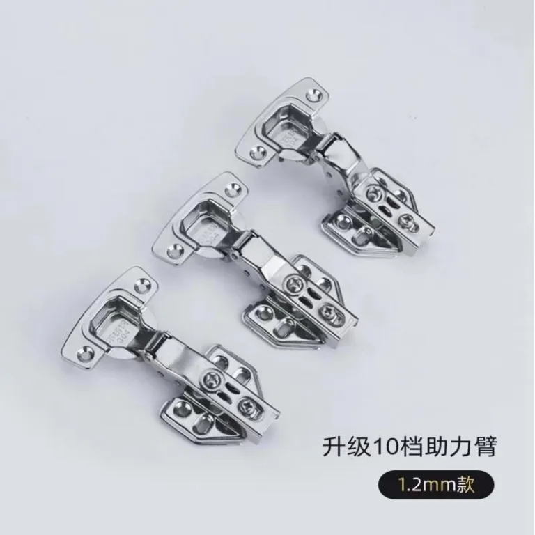 عرضه مستقیم کارخانه 304 استیل ضدزنگ 3.0 لولای هیدرولیک ضخیم با دمپر و بافر برای کابینت و کمد به همراه فنر